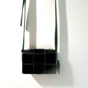 Bottega Veneta Mini Cassette INSPIRED Leather Crossbody